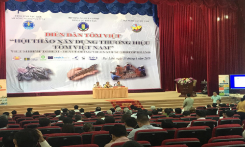 Tổ chức NHO tham gia Diễn đàn Tôm Việt 2019